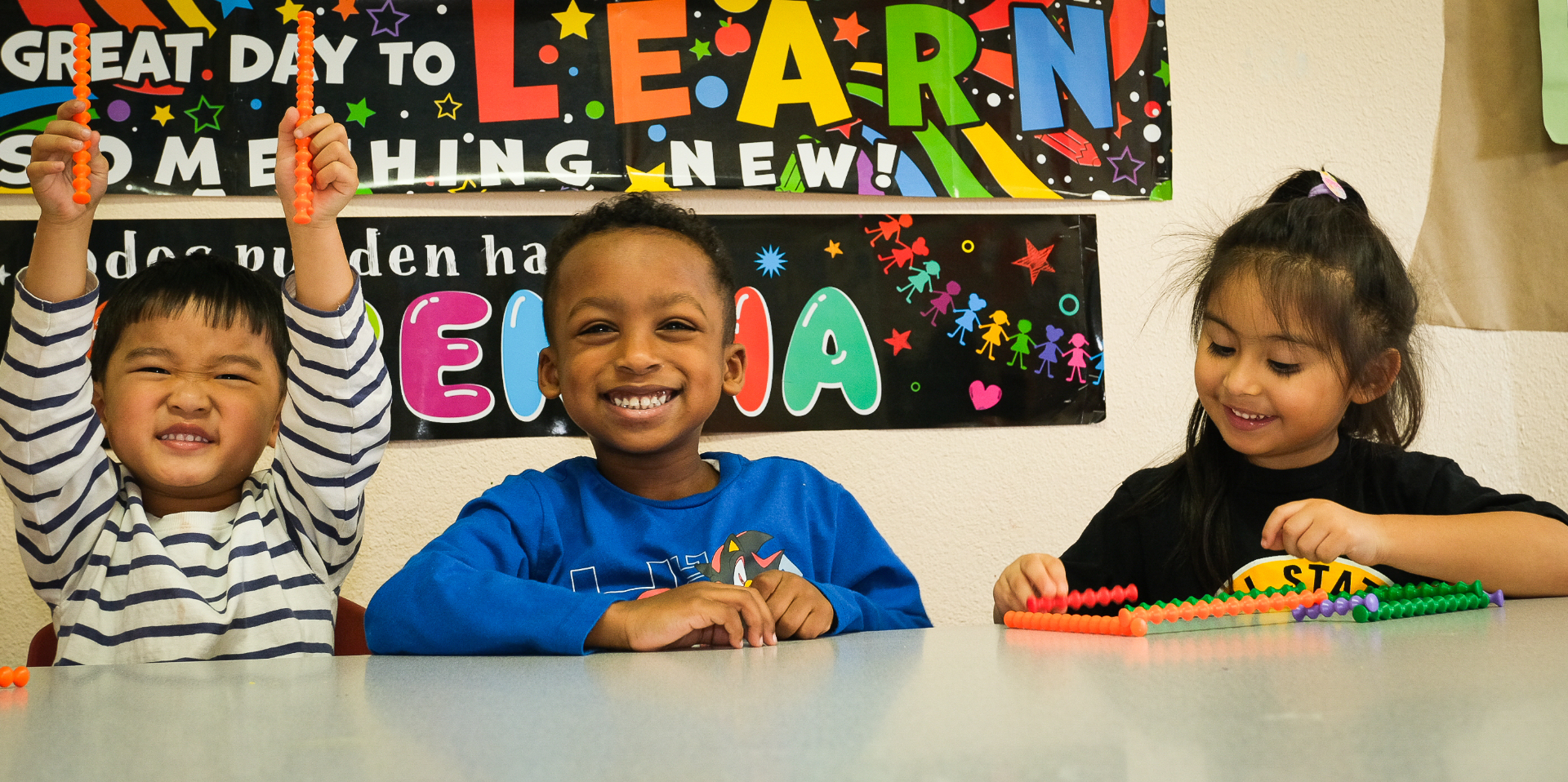 Children learning languages at Yak Academy